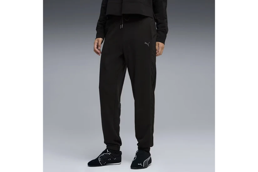 Puma Her High-Waist Γυναικείο Παντελόνι Φόρμας Μαύρο