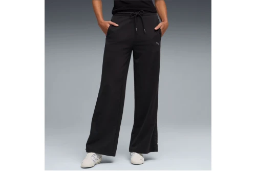 Puma Her High-Waist Wide-Leg Παντελόνι Φόρμας Γυναικείο (691889 01)