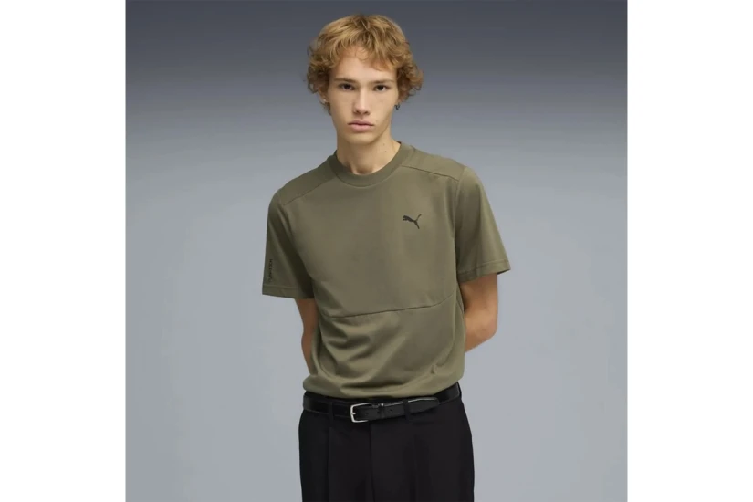 Puma Tech Tee Ανδρικό Κοντομάνικο T-Shirt Πράσινο