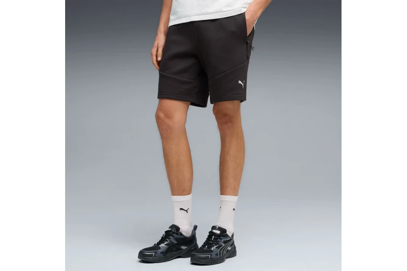Puma Evostripe Ανδρική Αθλητική Βερμούδα Μαύρη