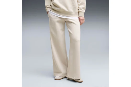 Puma Essentials Cat Fleece Wide Leg Παντελόνι Φόρμας Γυναικείο (692919 82)