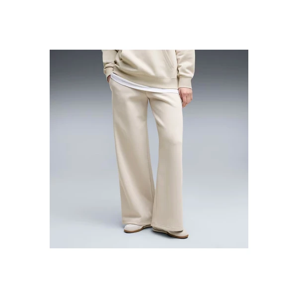 Puma Essentials Cat Fleece Wide Leg Παντελόνι Φόρμας Γυναικείο (692919 82)