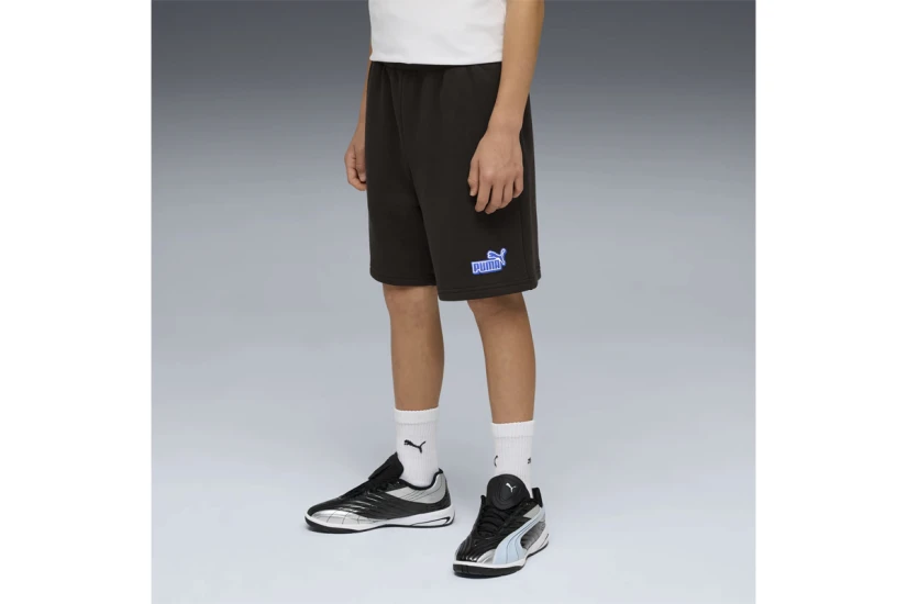 Puma Essentials Logo Lab Relaxed Παιδικό Αθλητικό Σορτς Μαύρο