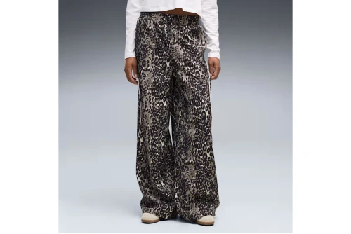 Puma Sport Animal Printed Wide Leg Παντελόνι Φόρμας Γυναικείο (694005 81)