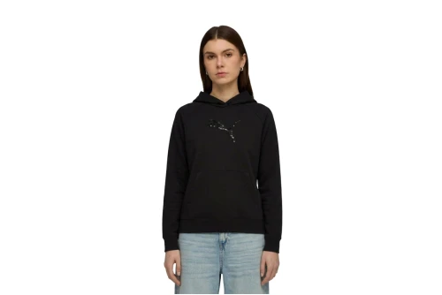 Puma Essentials Sequins Hoodie Γυναικείο (694577 01)