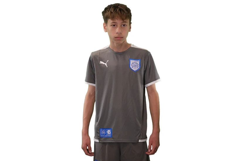 PAS Giannina F.C. Παιδική Εμφάνιση Τρίτη 2024-25 Γκρι, Λευκή