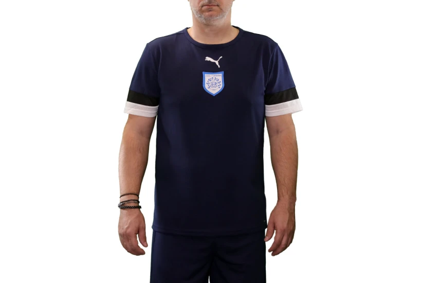 PAS Giannina F.C. Ανδρικό Κοντομάνικο T-Shirt Προπόνησης Μπλε 