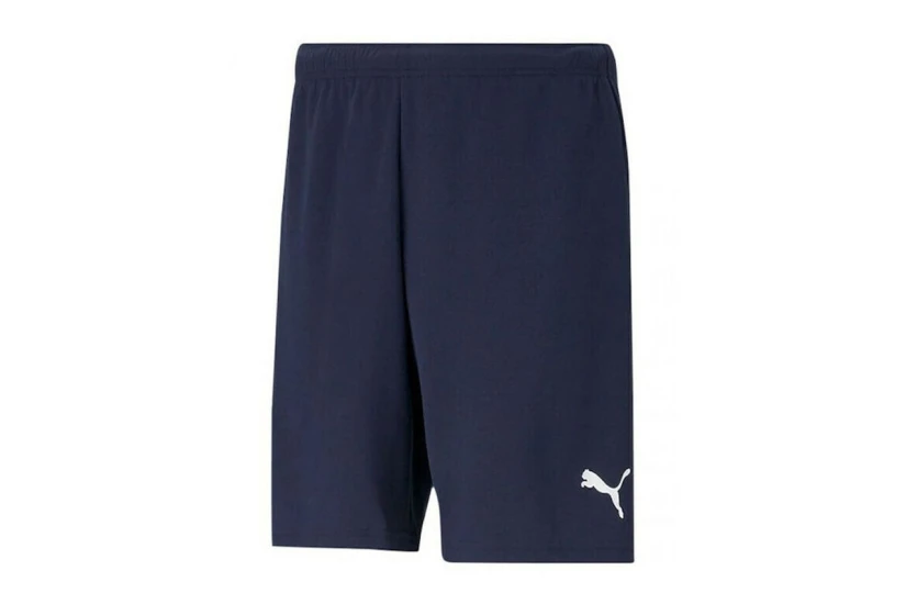 Puma Teamrise Ανδρικό Αθλητικό Σορτς Μπλε Σκούρο