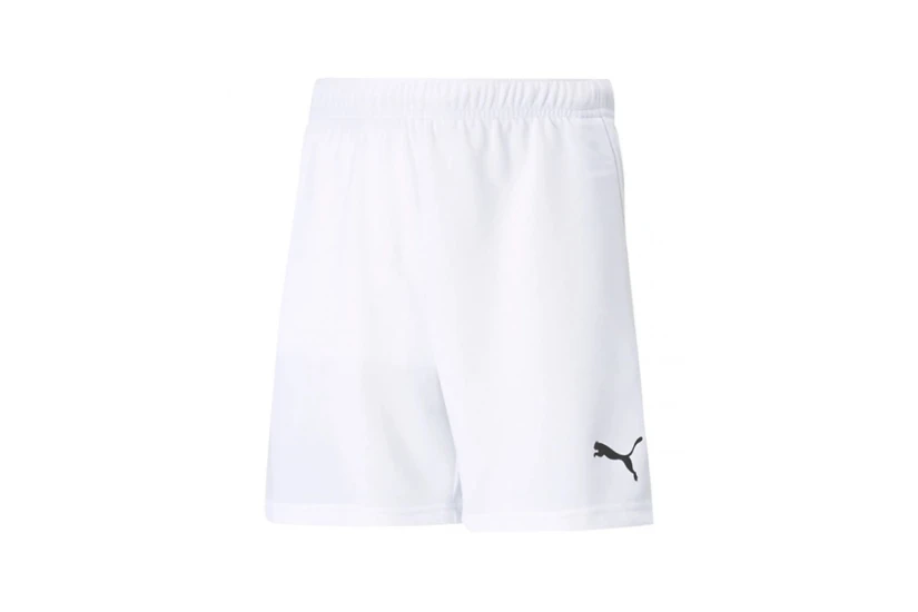 Puma Team Rise Παιδικό Αθλητικό Σορτς Λευκό