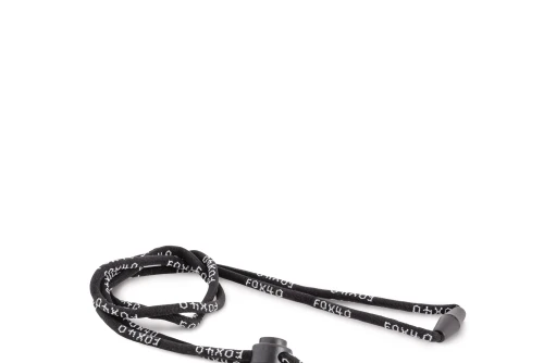 Amila Κορδόνι Ασφαλείας Σφυρίχτρας Whistle Lanyard - Μαύρο (7057901)
