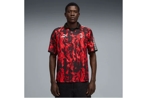 Puma Ac Milan King Retro Soccer Jersey T-Shirt Ανδρικό (784731 01)