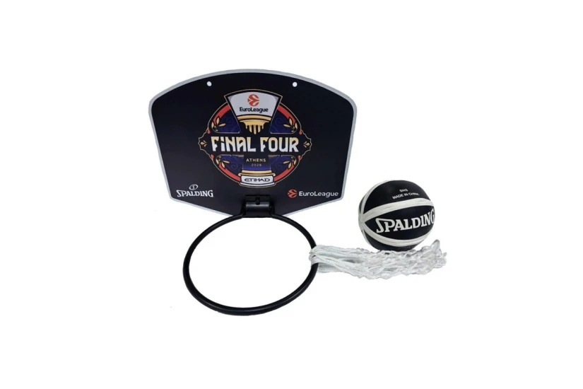 Spalding Euroleague Final Four Μπασκέτα με Micro-Mini Μπάλα