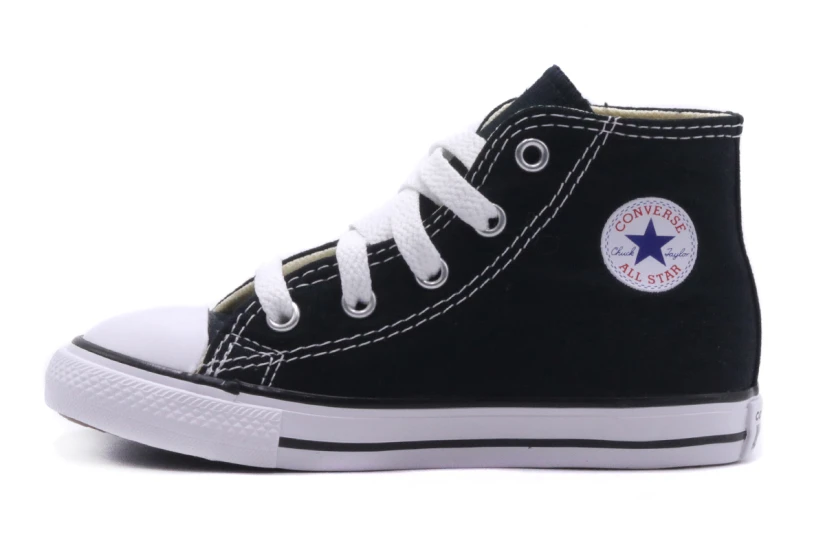 Converse Chuck Taylor All Star Βρεφικά Sneakers Μαύρα, Λευκά