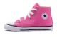Converse Chuck Taylor All Star Βρεφικά Sneakers Ροζ, Λευκά