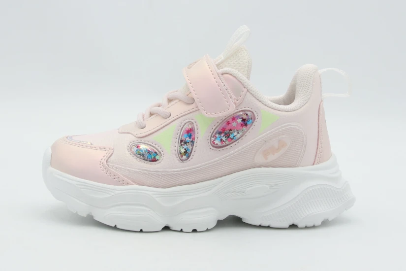 Fila Star Memory Velcro Βρεφικά Sneakers Ροζ, Λευκά, Διάφορα Χρώματα