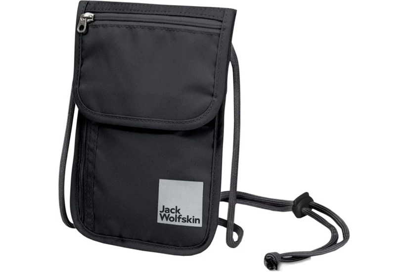 Jack Wolfskin Organizer Τσαντάκι Χιαστί - Ώμου Μαύρο