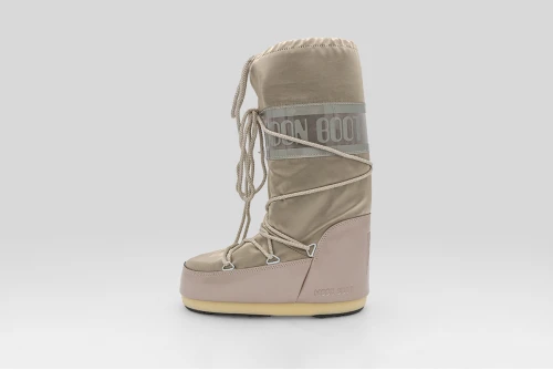 Moon Boot Icon Glance Platinum Satin Μπότες Χιονιού (80D1401680 B003)