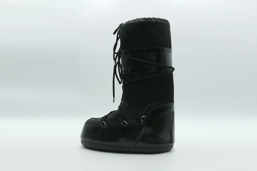 Moon Boot Icon Glance Γυναικείες Μπότες Μαύρες