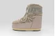 Moon Boot Icon Low Glance Platinum Satin Γυναικείες Μπότες Χιονιού
