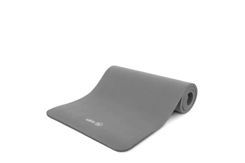 Amila Στρώμα Γυμναστικής Nbr 15Mm 80Kg 183Cm Γκρι (81730)