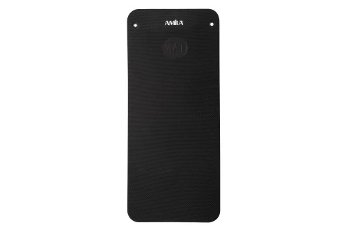 Amila Στρώμα Γυμναστικής Eva 15Mm 140X60Cm Μαύρο (81745)