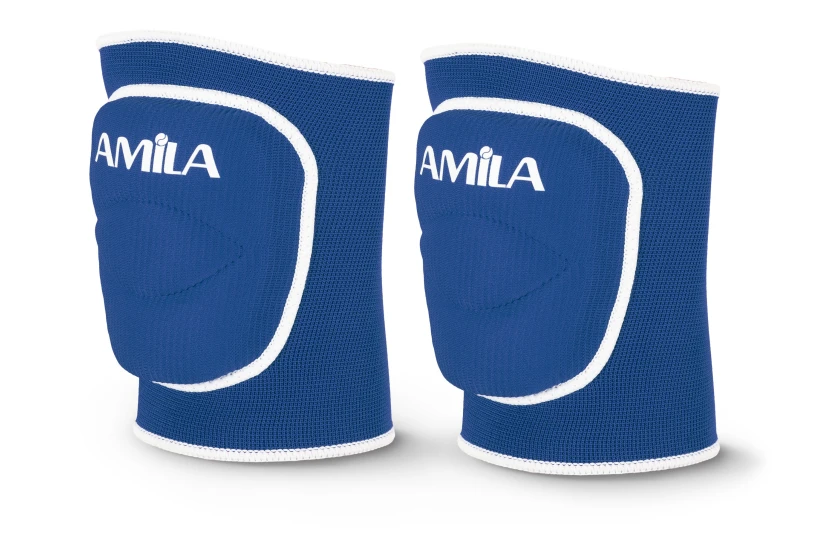 Amila Επιγονατίδα Volley Με Foam Amila Μπλε Large (83003)