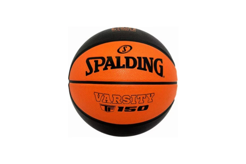 Spalding Varsity Fiba Tf-150 Μπάλα Μπάσκετ Πορτοκαλί, Μαύρη