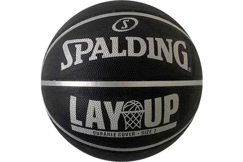 Spalding Lay Up Rubber Outdoor Size 7 Μπάλα Μπάσκετ (84-748Z1)