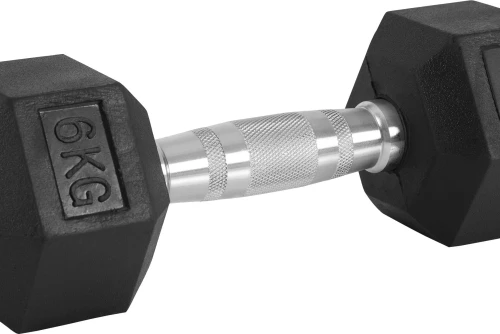 Amila Αλτήρας Εξάγωνος Rubber Cover Class A - 6,0Kg (84537)