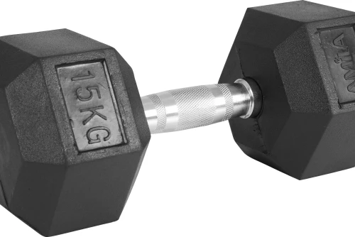 Amila Αλτήρας Εξάγωνος Rubber Cover Class A - 15,0Kg (84541)