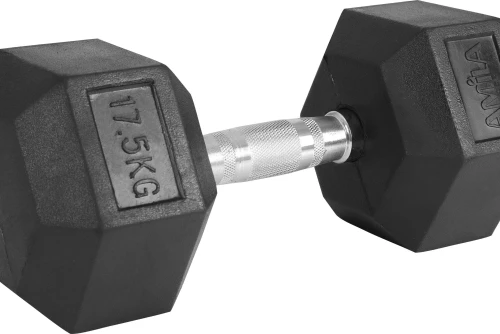 Amila Αλτήρας Εξάγωνος Rubber Cover Class A - 17,5Kg (84542)