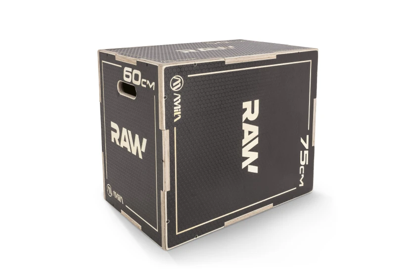 Amila Plyo Box Raw Tempo Πλειομετρικό Κουτί Μαύρο 50X60X75cm