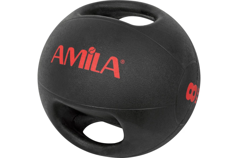 Amila Dual Handle Medicine Ball 8Kg (84673)