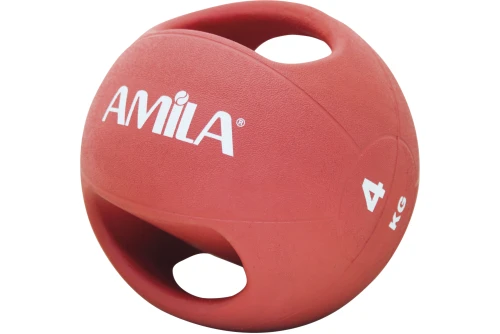 Amila Dual Handle Medicine Ball 4Kg (84677)