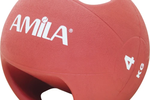 Amila Dual Handle Medicine Ball 4Kg (84677)