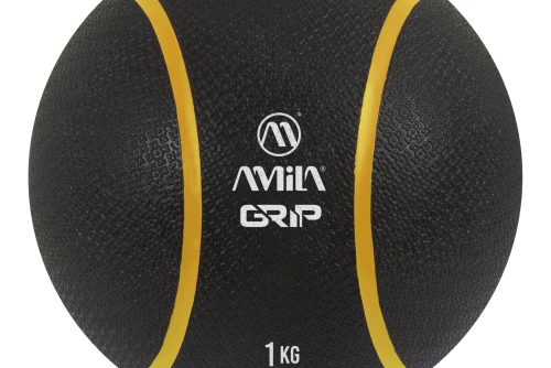 Amila Μπάλα Medicine Ball Amila Grip 1Kg (84751)