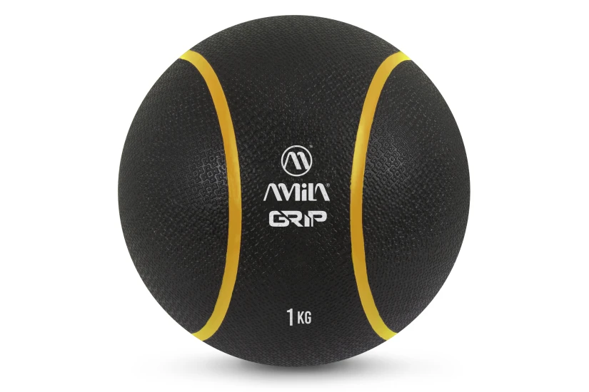 Amila Μπάλα Medicine Ball Amila Grip 1Kg (84751)