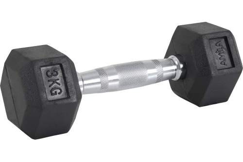 Amila Αλτήρας Εξάγωνος Rubber Cover Class A - 3,0Kg (84764)