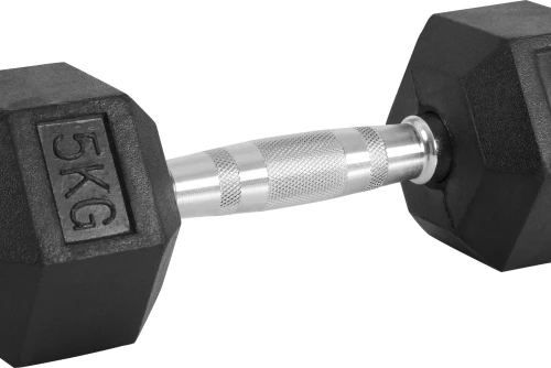 Amila Αλτήρας Εξάγωνος Rubber Cover Class A - 5,0Kg (84765)