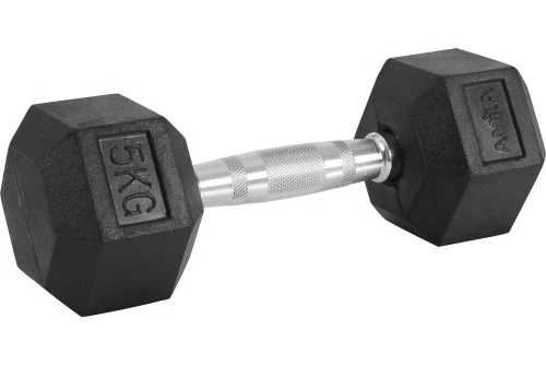 Amila Αλτήρας Εξάγωνος Rubber Cover Class A - 5,0Kg (84765)