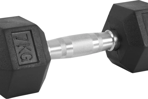 Amila Αλτήρας Εξάγωνος Rubber Cover Class A - 7,0Kg (84766)