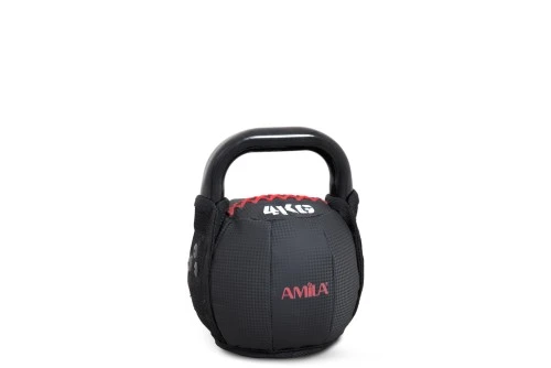 Amila Kettlebell Pvc 8 Kg - Μαύρο (84776)