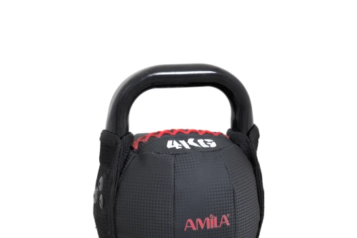 Amila Kettlebell Pvc 8 Kg - Μαύρο (84776)