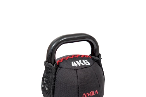 Amila Kettlebell Cordura 4 Kg - Μαύρο (84778)