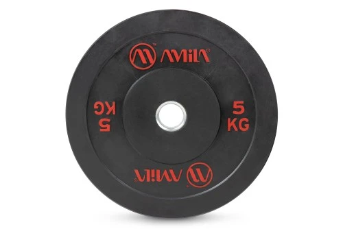 Amila Δίσκος Amila Black R Bumper Slim 50Mm 5Kg (84831)