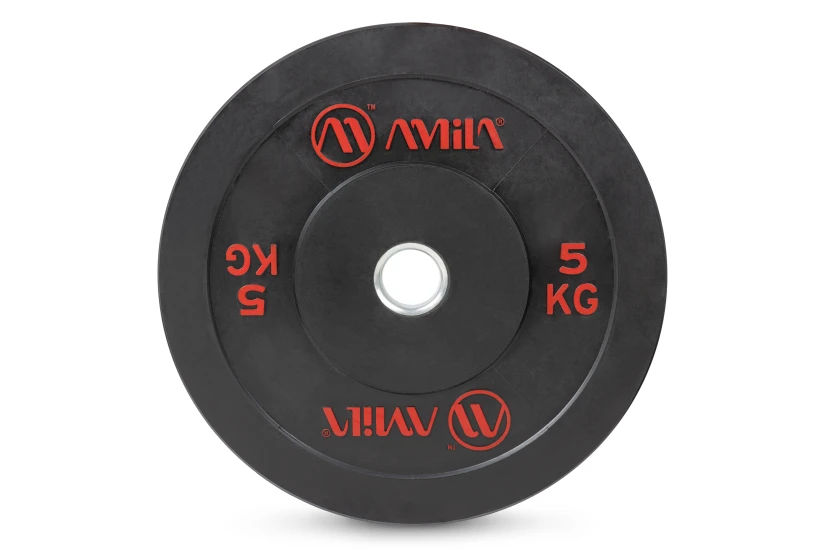 Amila R Bumper Slim Δίσκος για Μπάρα Μαύρος 5Kg