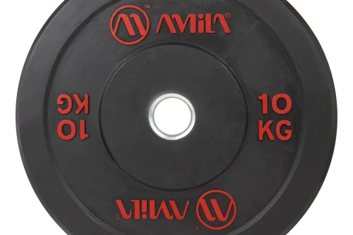Amila Δίσκος Amila Black R Bumper Slim 50Mm 10Kg (84832)