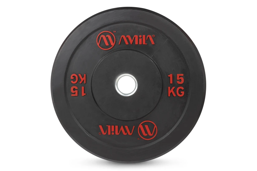 Amila Black R Bumper Slim 50mm Δίσκος για Μπάρα 15Kg