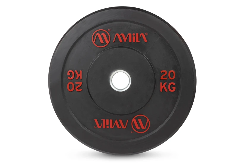 Amila R Bumper Slim Δίσκος για Μπάρα Μαύρος 20Kg