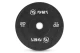 Amila Δίσκος Amila Black W Bumper Slim 50Mm 20Kg (84844)